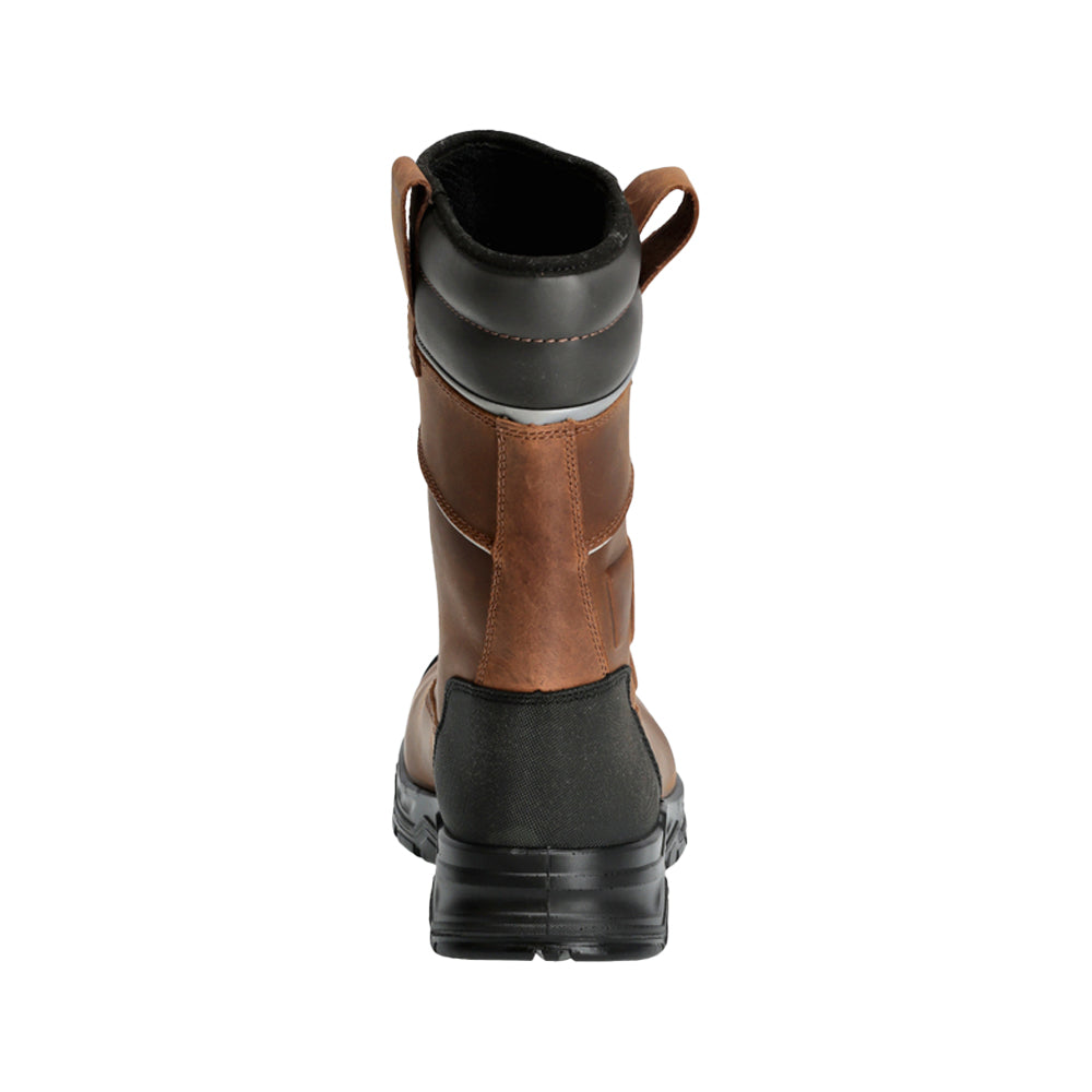 Nut Brown-Black - Back - Mascot Mens Footwear Originals Leather Safety Boots