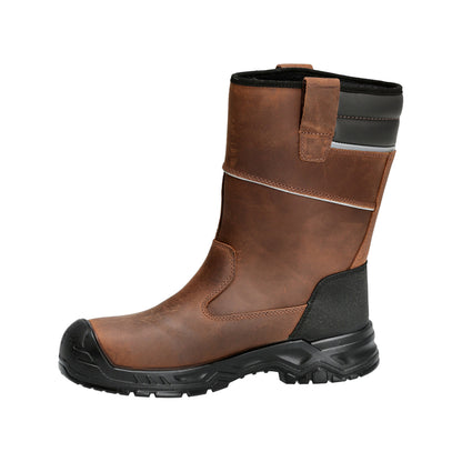 Nut Brown-Black - Lifestyle - Mascot Mens Footwear Originals Leather Safety Boots