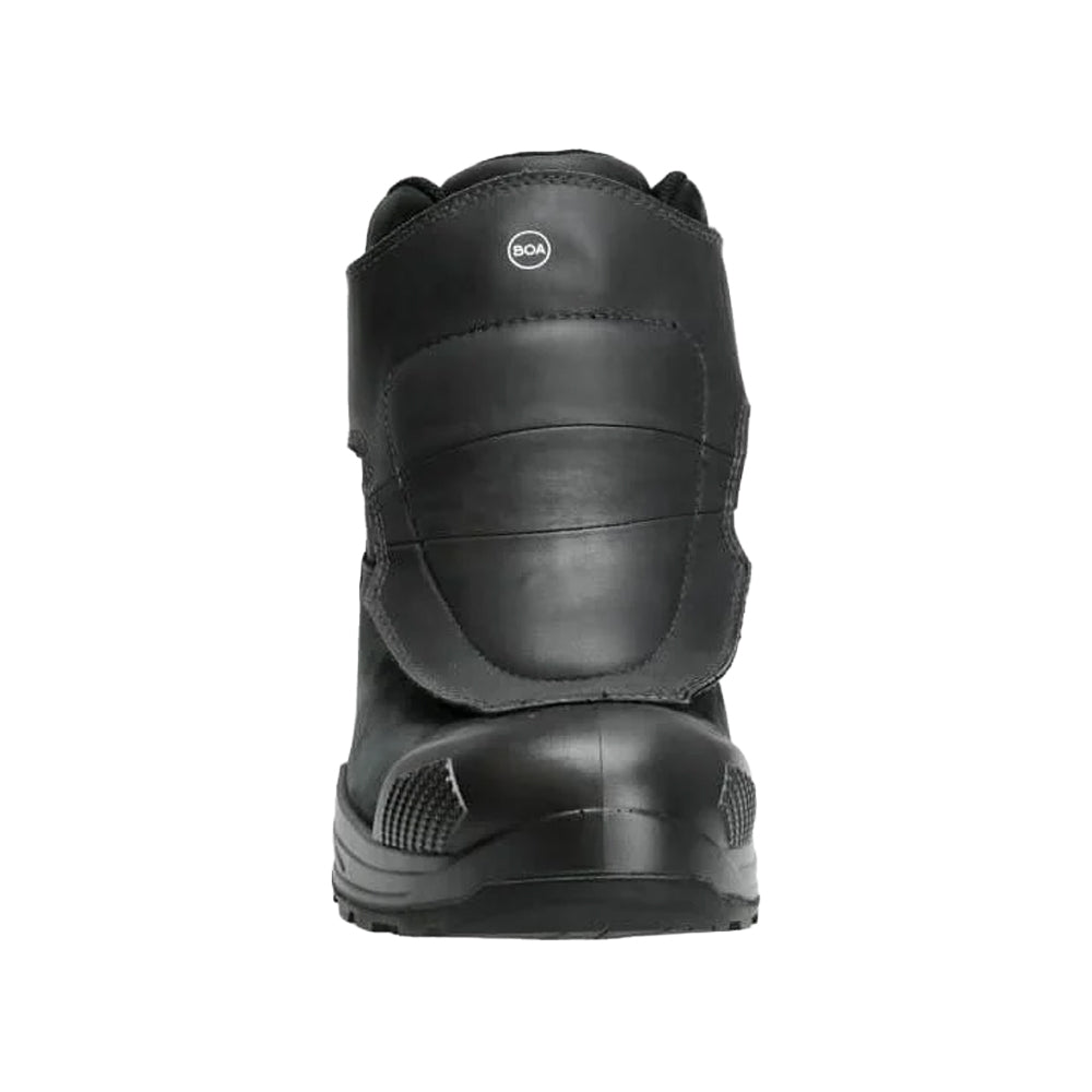 Black - Side - Mascot Mens Footwear Industry Nubuck Safety Boots
