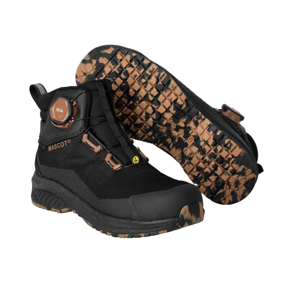 Black - Lifestyle - Mascot Unisex Adult Footwear Customised Safety Boots