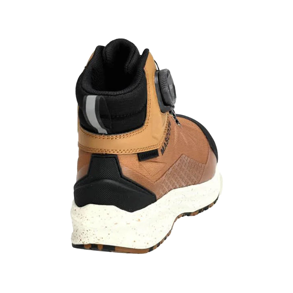 Nut Brown - Back - Mascot Unisex Adult Footwear Customised Safety Boots