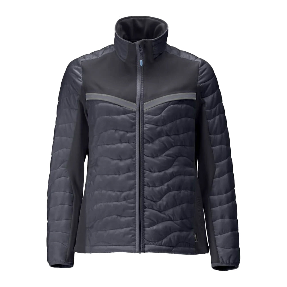 Dark Navy - Front - Mascot Womens-Ladies Customised Padded Jacket
