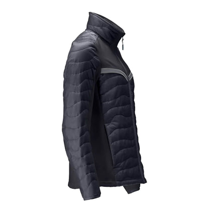 Dark Navy - Side - Mascot Womens-Ladies Customised Padded Jacket