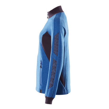 Azure Blue-Dark Navy - Lifestyle - Mascot Womens-Ladies Accelerate Zipped Lady Fit Jacket