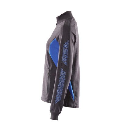Dark Navy-Azure Blue - Lifestyle - Mascot Womens-Ladies Accelerate Zipped Lady Fit Jacket