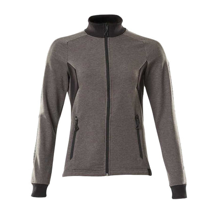 Dark Anthracite-Black - Front - Mascot Womens-Ladies Accelerate Zipped Lady Fit Jacket