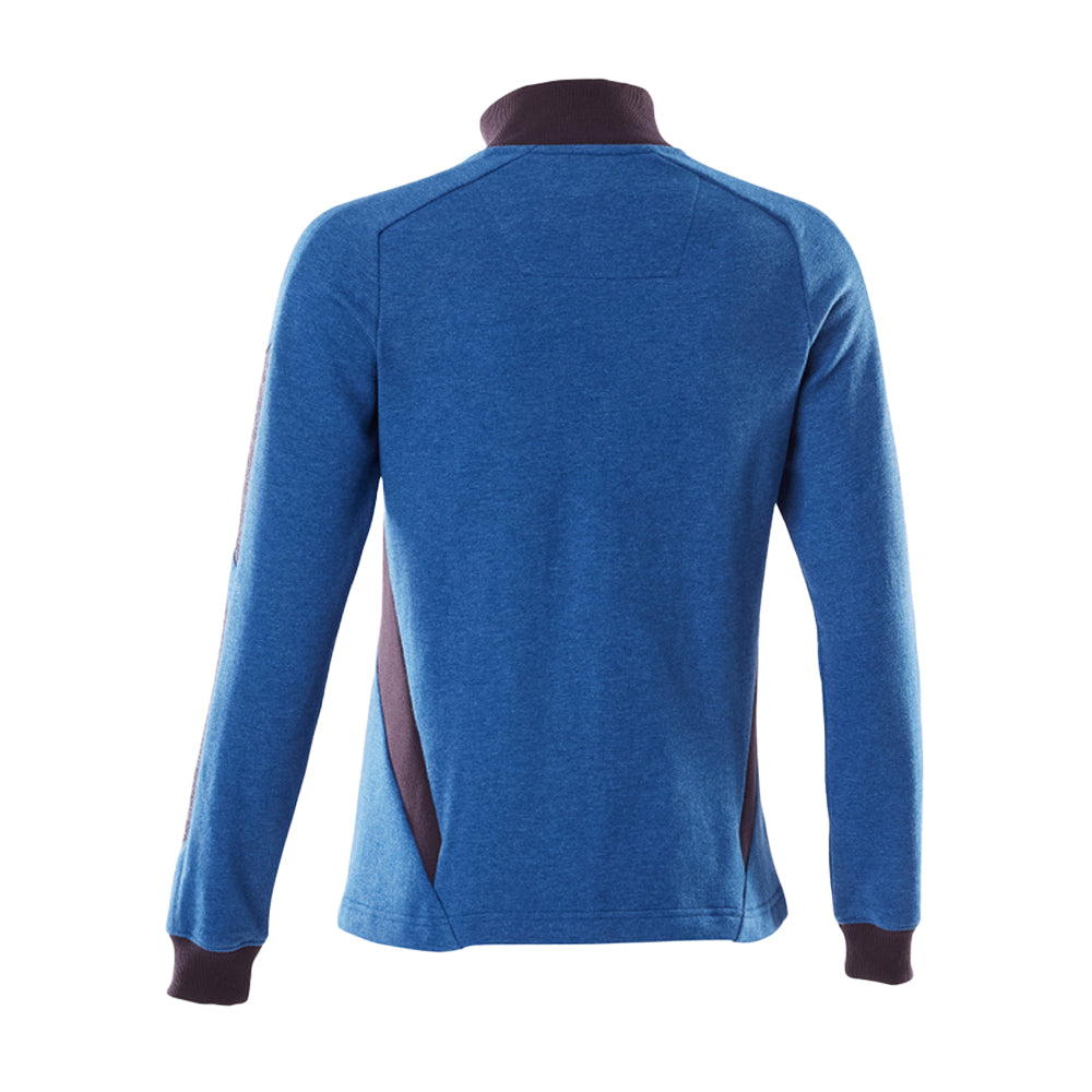 Azure Blue-Dark Navy - Back - Mascot Womens-Ladies Accelerate Zipped Lady Fit Jacket