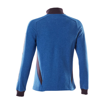 Azure Blue-Dark Navy - Back - Mascot Womens-Ladies Accelerate Zipped Lady Fit Jacket
