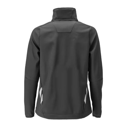 Black - Back - Mascot Womens-Ladies Accelerate Soft Shell Jacket