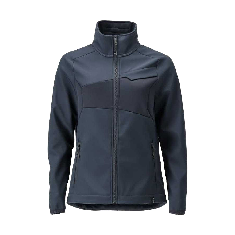 Dark Navy - Front - Mascot Womens-Ladies Accelerate Soft Shell Jacket