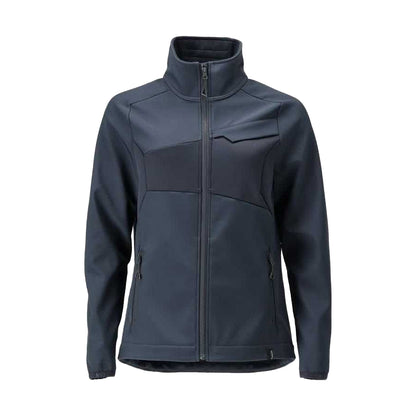 Dark Navy - Front - Mascot Womens-Ladies Accelerate Soft Shell Jacket