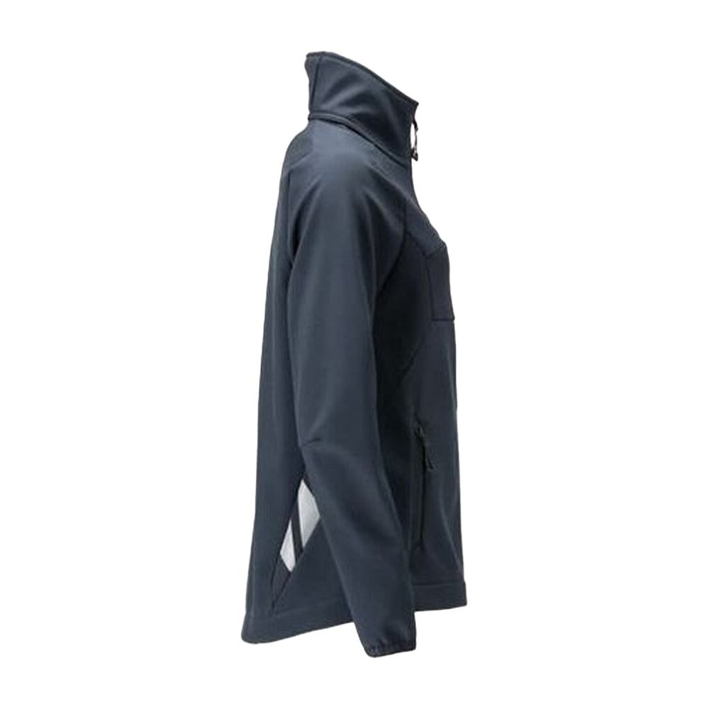 Dark Navy - Side - Mascot Womens-Ladies Accelerate Soft Shell Jacket