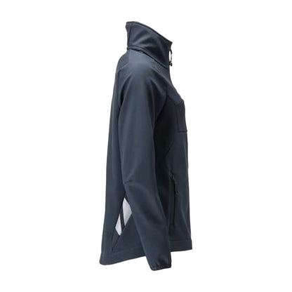 Dark Navy - Side - Mascot Womens-Ladies Accelerate Soft Shell Jacket