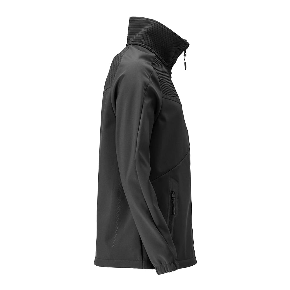 Black - Side - Mascot Mens Customised Soft Shell Jacket