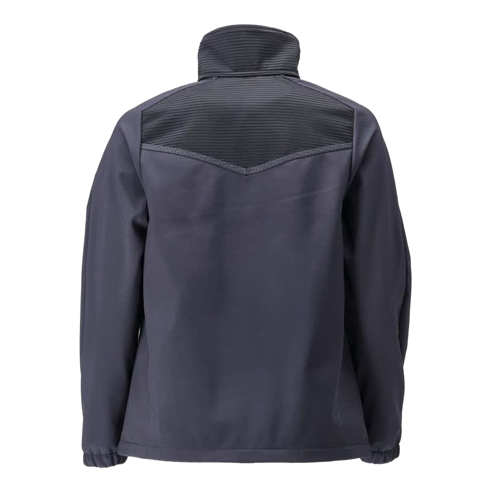 Dark Navy - Back - Mascot Mens Customised Soft Shell Jacket