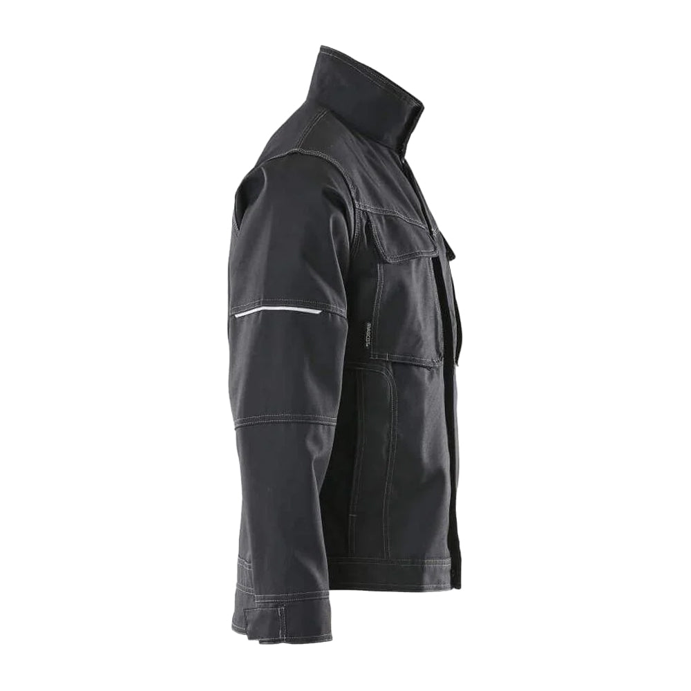 Black - Back - Mascot Mens Industry Jacket