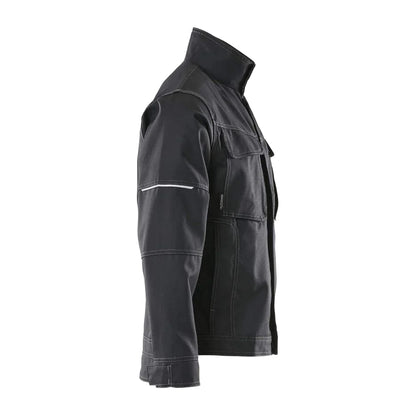 Black - Back - Mascot Mens Industry Jacket