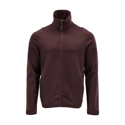 Bordeaux - Front - Mascot Mens Customised Full Zip Fleece Jacket