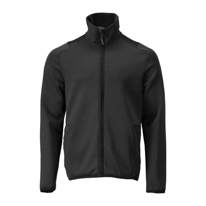 Black - Front - Mascot Mens Customised Full Zip Fleece Jacket