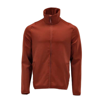 Autumn Red - Front - Mascot Mens Customised Full Zip Fleece Jacket