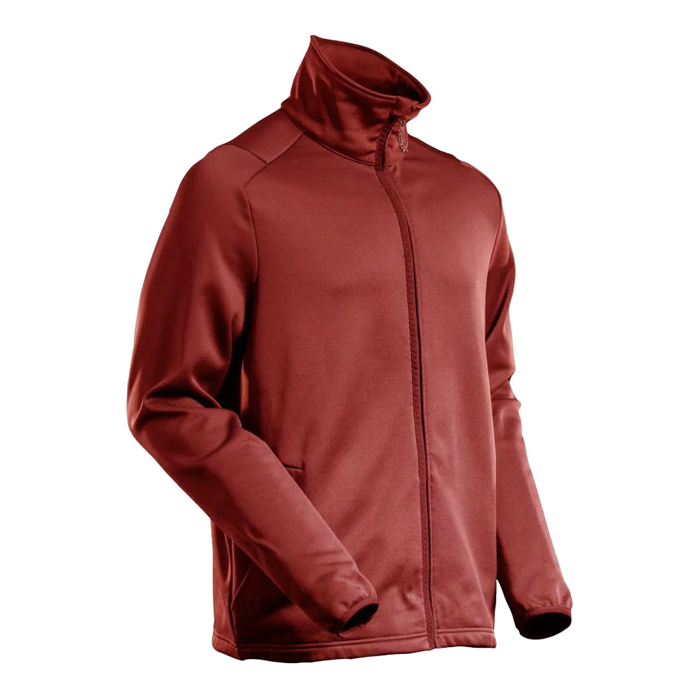 Autumn Red - Back - Mascot Mens Customised Full Zip Fleece Jacket