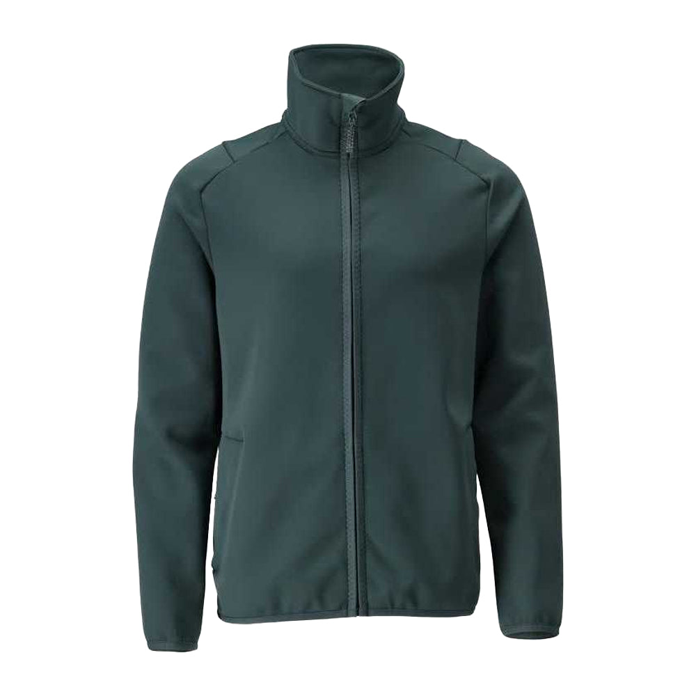 Forest Green - Front - Mascot Mens Customised Full Zip Fleece Jacket