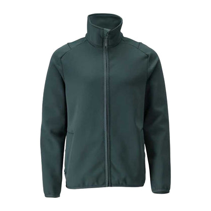 Forest Green - Front - Mascot Mens Customised Full Zip Fleece Jacket