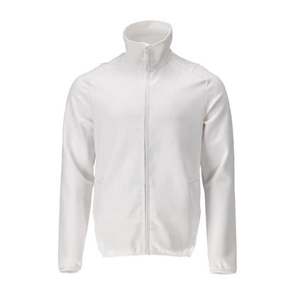 White - Front - Mascot Mens Customised Full Zip Fleece Jacket