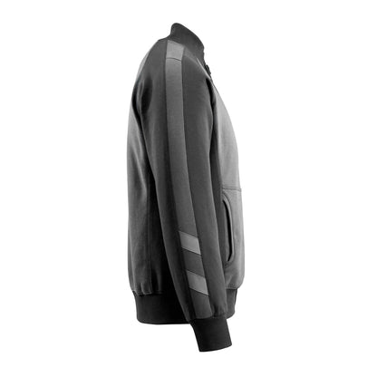 Royal Blue-Dark Navy - Close up - Mascot Mens Unique Amberg Zipped Jacket