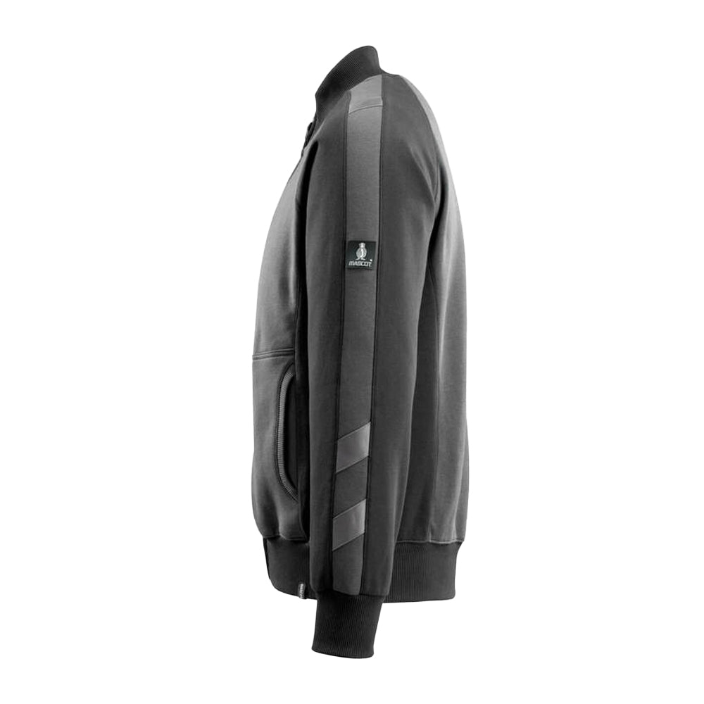 Dark Anthracite - Side - Mascot Mens Unique Amberg Zipped Jacket