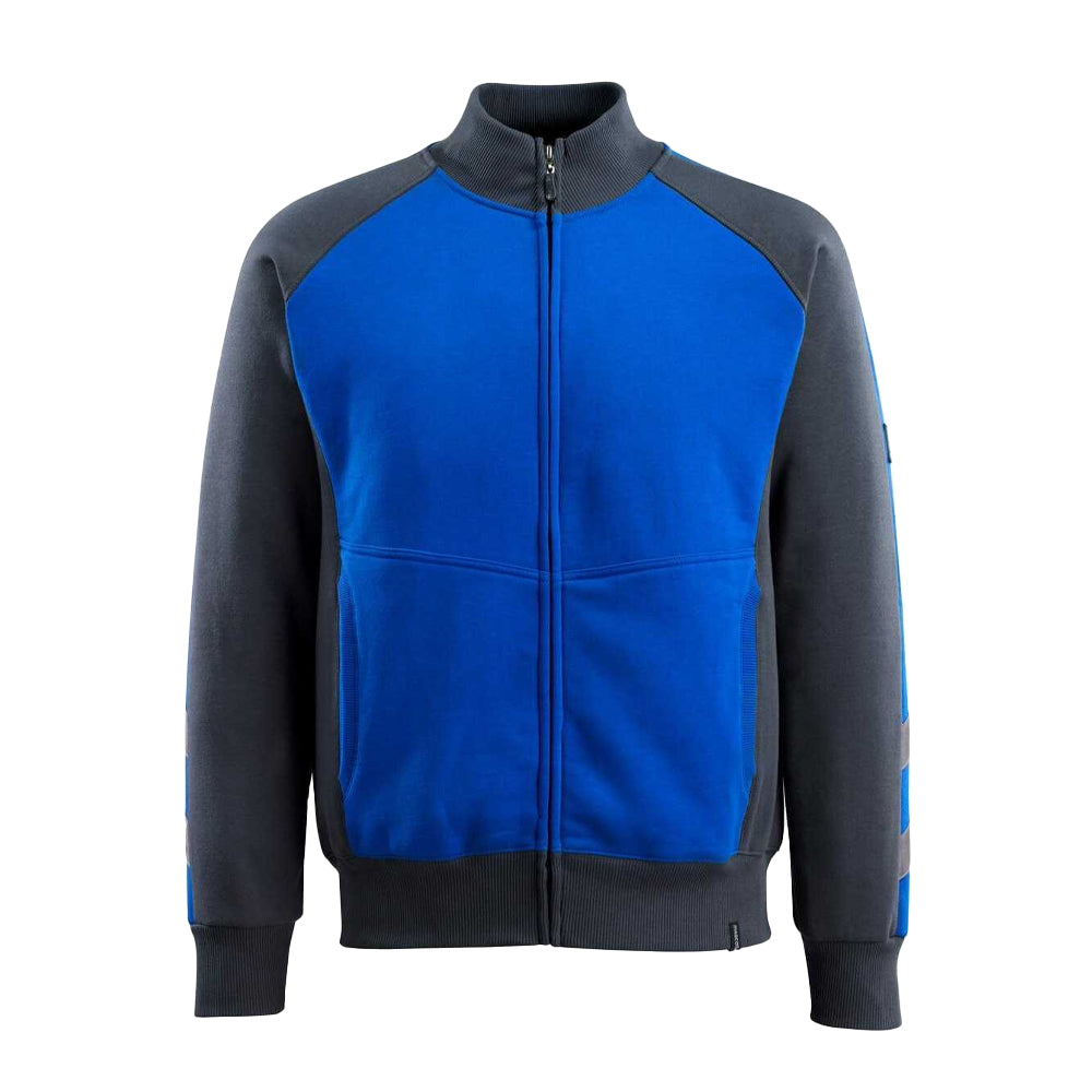 Royal Blue-Dark Navy - Back - Mascot Mens Unique Amberg Zipped Jacket
