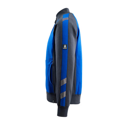 Royal Blue-Dark Navy - Pack Shot - Mascot Mens Unique Amberg Zipped Jacket