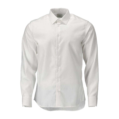 White - Front - Mascot Mens Frontline Poplin Modern Shirt