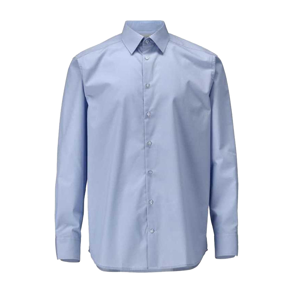 Light Blue - Front - Mascot Mens Frontline Poplin Shirt