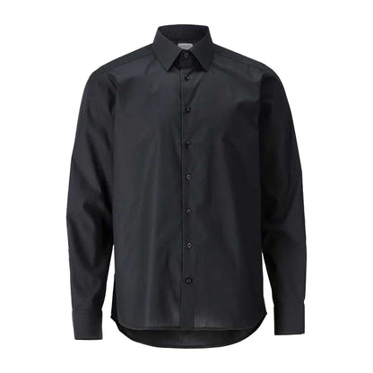 Deep Black - Front - Mascot Mens Frontline Poplin Shirt