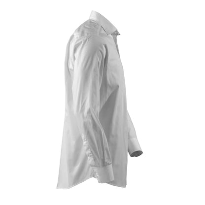 White - Side - Mascot Mens Frontline Poplin Classic Shirt