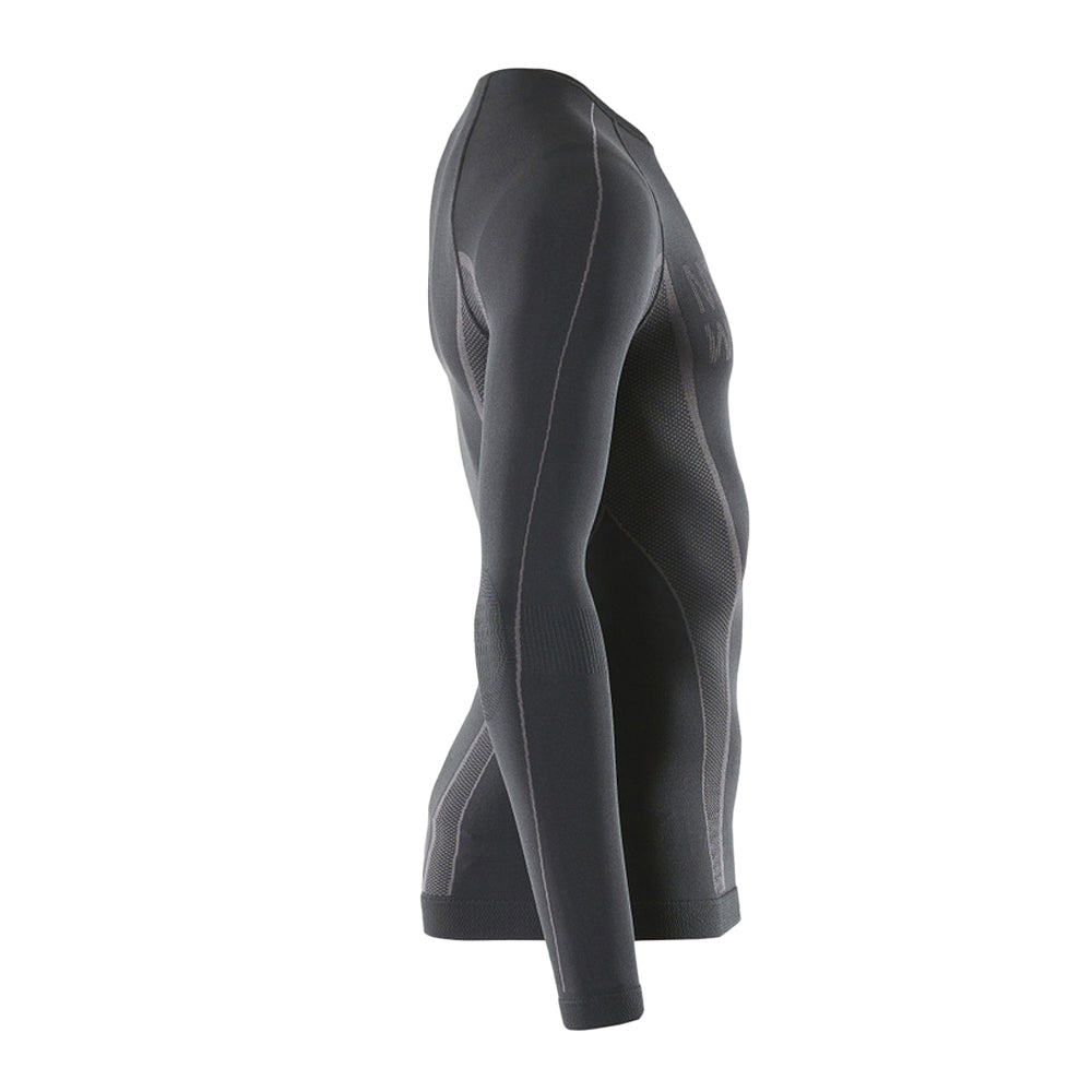 Black - Side - Mascot Unisex Adult Crossover Hamar Base Layer Top