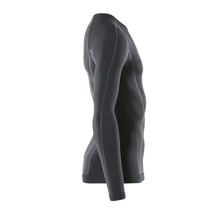 Black - Side - Mascot Unisex Adult Crossover Hamar Base Layer Top