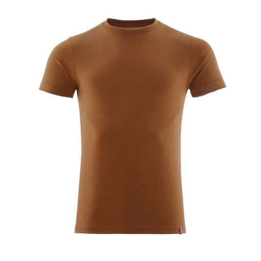 Nut Brown - Front - Mascot Mens Crossover T-Shirt