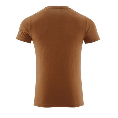 Nut Brown - Back - Mascot Mens Crossover T-Shirt