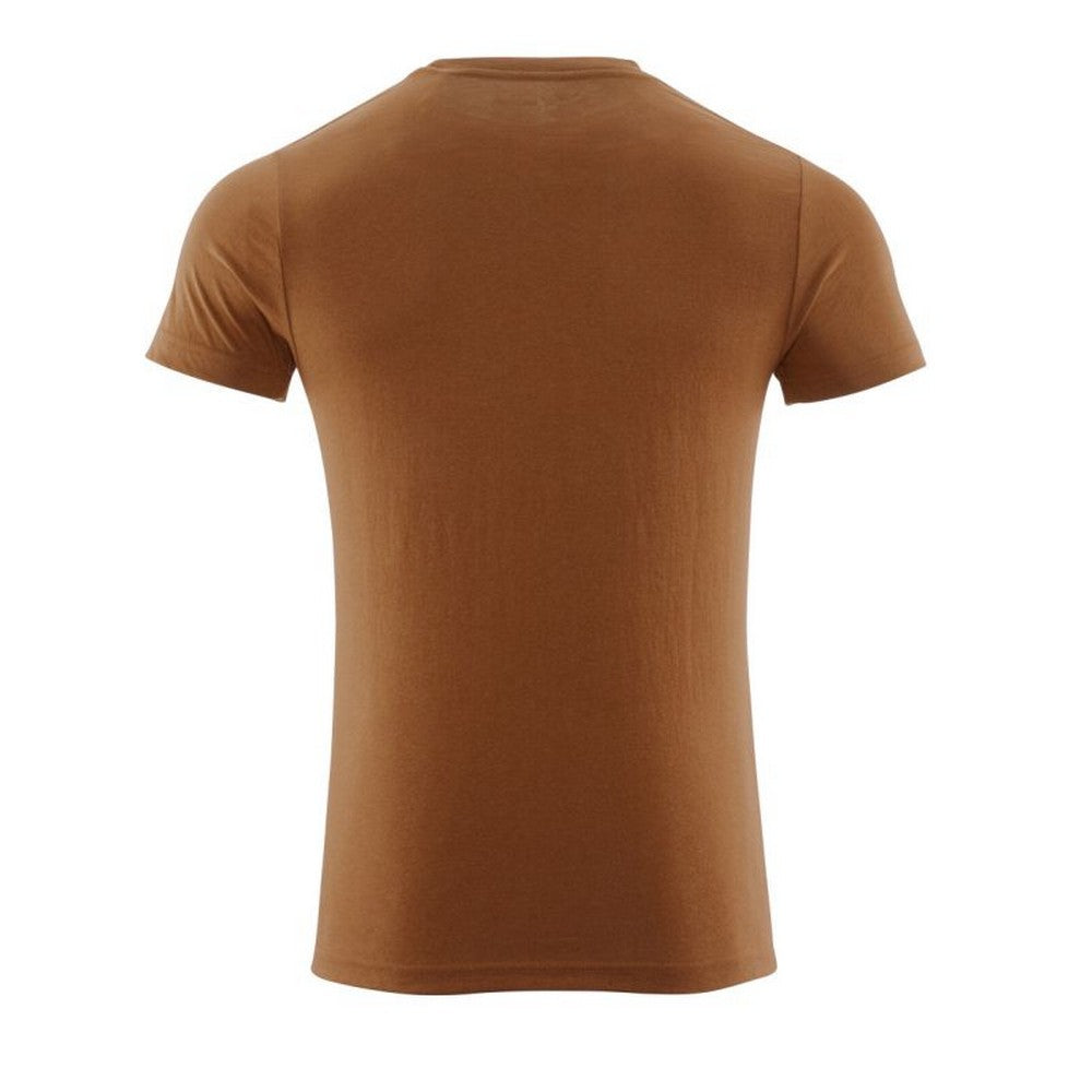 Nut Brown - Back - Mascot Mens Crossover T-Shirt
