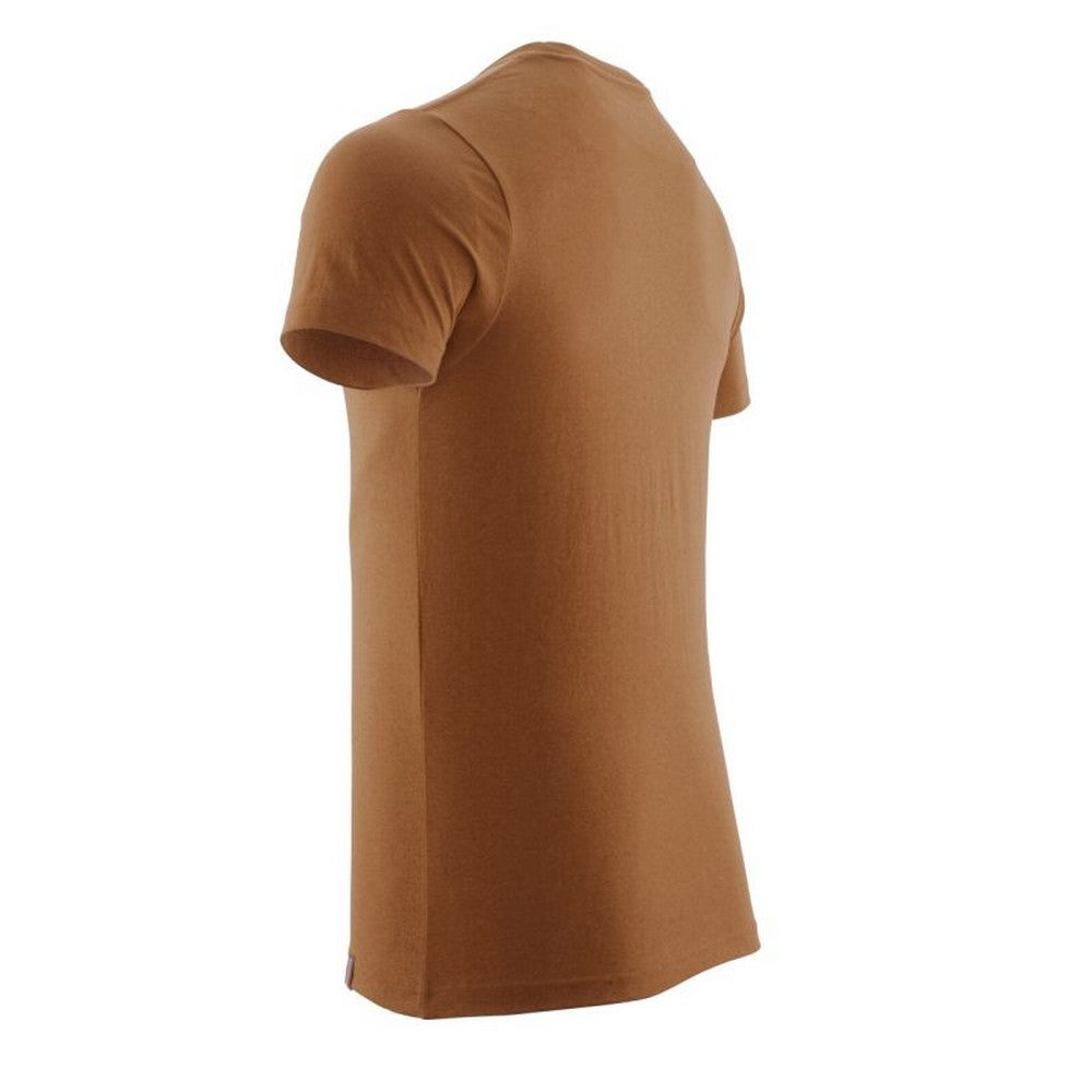 Nut Brown - Side - Mascot Mens Crossover T-Shirt
