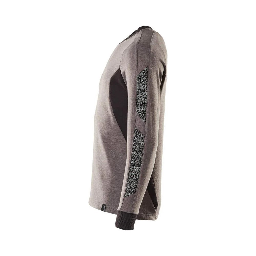 Dark Anthracite-Black - Side - Mascot Mens Accelerate Sweatshirt