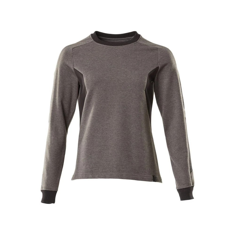 Dark Anthracite-Black - Front - Mascot Womens-Ladies Accelerate Sweatshirt