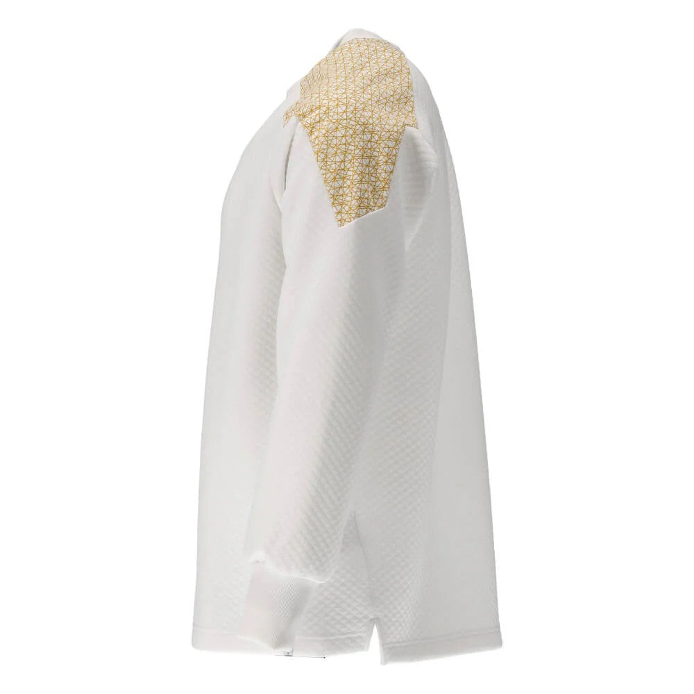 White-Curry - Side - Mascot Mens Food & Care Crew Neck Sweatshirt