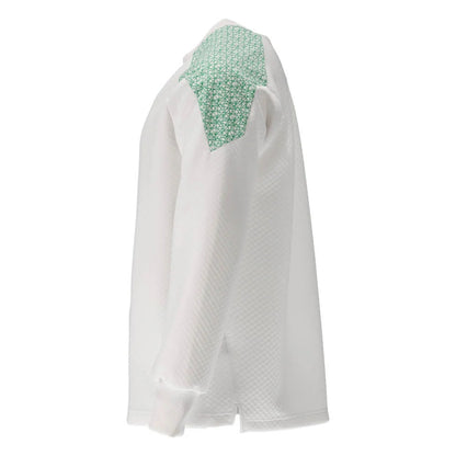White-Grass Green - Side - Mascot Mens Food & Care Crew Neck Sweatshirt