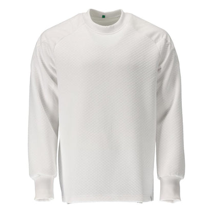 White - Front - Mascot Mens Food & Care Crew Neck Sweatshirt