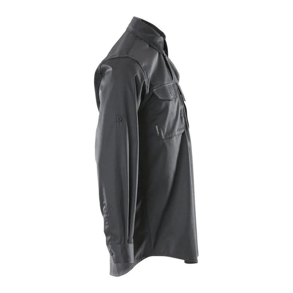 Black - Back - Mascot Mens Crossover Greenwood Shirt