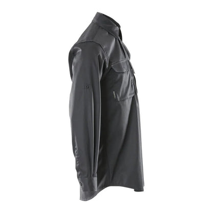 Black - Back - Mascot Mens Crossover Greenwood Shirt