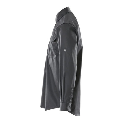 Black - Side - Mascot Mens Crossover Greenwood Shirt